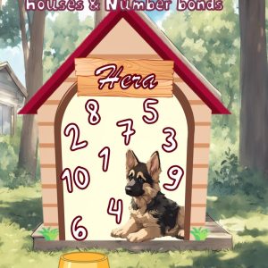 Fact families : Hera teaches how to build house & number bondsFact families : Hera teaches how to build house & number bonds