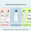 είδη μετοχής στα αρχαία ελληνικά | συνημμένες ή απόλυτες;
